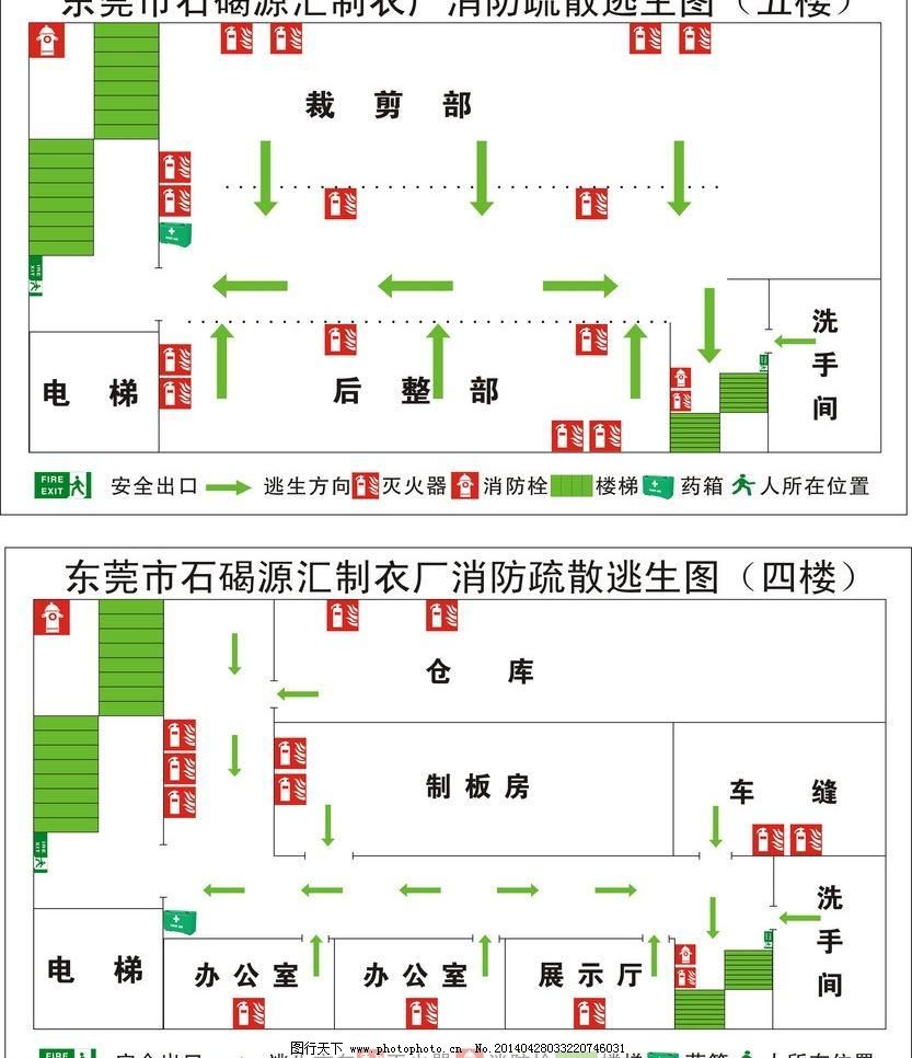 逃生图